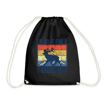 Chasse aux bois de cerf Chasse Saison de chasse - Sac de sport léger - noir - Devant