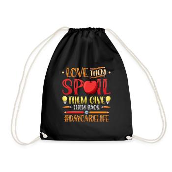 Aimez-les gâtés, elle leur rend Kita-leben - Sac de sport léger - noir - Devant