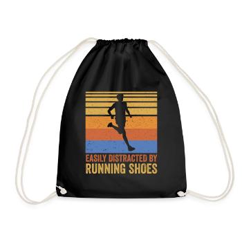 Distrait par les chaussures de course - Runner Laufen Runner - Sac de sport léger - noir - Devant