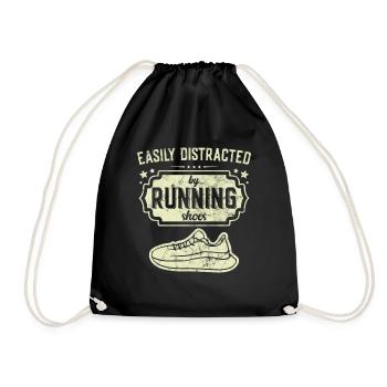 Distrait par les chaussures de course - Runner Laufen Runner - Sac de sport léger - noir - Devant