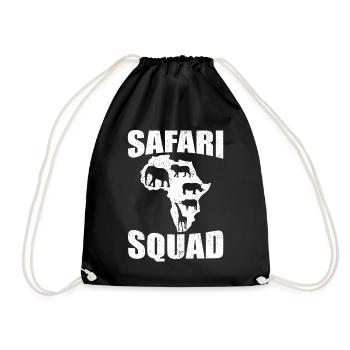 Safari Squad - African Safari Adventures - Sac de sport léger - noir - Devant