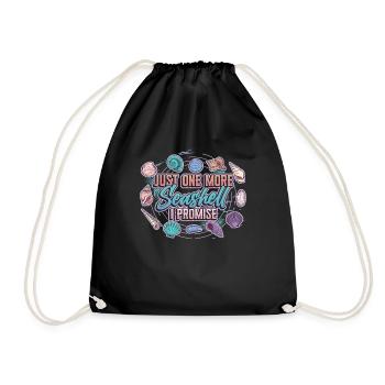 Il ne reste plus qu’une coque, coquille collectrice - Sac de sport léger - noir - Devant