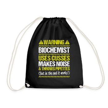 Biochemiker Biochimie Biochimie Biochimiste - Sac de sport léger - noir - Devant