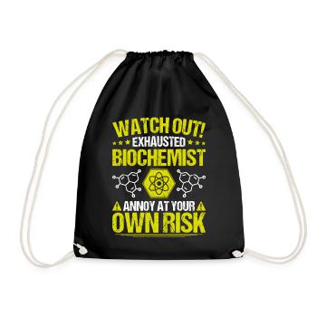 Biochemiker Biochimie Biochimie Biochimiste - Sac de sport léger - noir - Devant