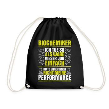 Biochemiker Biochimie Biochimie Biochimiste - Sac de sport léger - noir - Devant