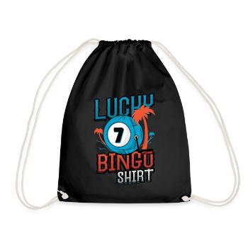 Bingo chanceux - Sac de sport léger - noir - Devant