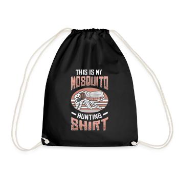 C’est ma chasse aux moustiques. - Sac de sport léger - noir - Devant
