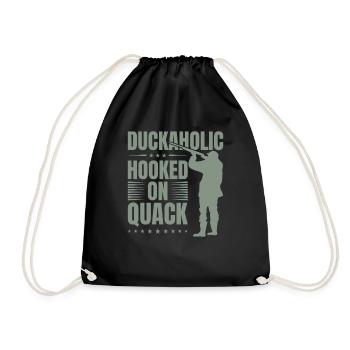 Chasse au canard Duckaholic - Sac de sport léger - noir - Devant