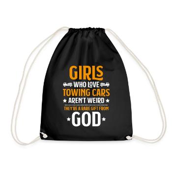 Conducteur de dépanneuse de service - Sac de sport léger - noir - Devant