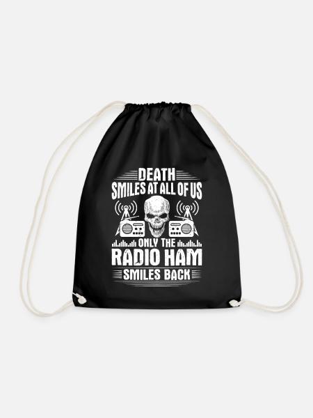 Amateurfunker Amateurfunk Radio Ham Amateur Radio - Turnbeutel - Schwarz
