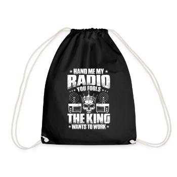 Amateurfunker Amateurfunk Radio Ham Amateur Radio - Sac de sport léger - noir - Devant