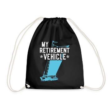 Régime de retraite pour les marins retraités - Sac de sport léger - noir - Devant