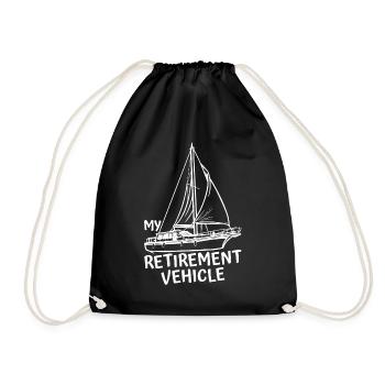 Régime de retraite pour les marins retraités - Sac de sport léger - noir - Devant