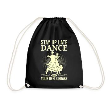 Formation en danse Ballroom Danse de couple - Sac de sport léger - noir - Devant