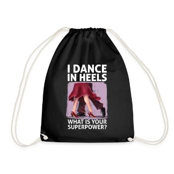 Formation en danse Ballroom Danse de couple - Sac de sport léger - noir - Devant