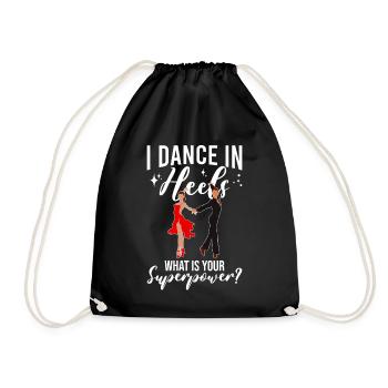 Formation en danse Ballroom Danse de couple - Sac de sport léger - noir - Devant