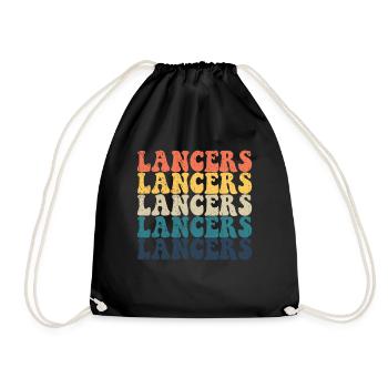Lancers High School Lancers Sportteam LancersVinta - Turnbeutel - Schwarz - Vorne