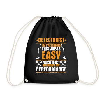 Détecteur Sondler Détecteur de métaux - Sac de sport léger - noir - Devant