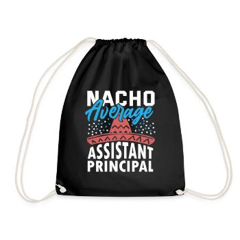 Deputy Director Deputy Principal Mexico - Drawstring Bag - black - Front