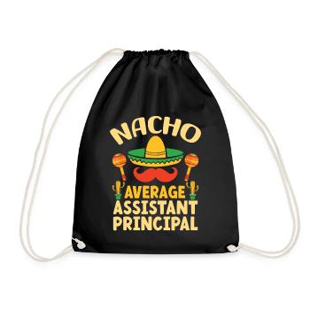 Deputy Director Deputy Principal Mexico - Drawstring Bag - black - Front