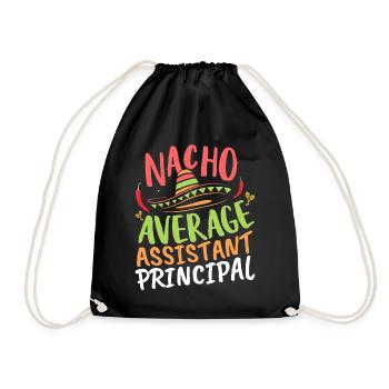 Deputy Director Deputy Principal Mexico - Drawstring Bag - black - Front