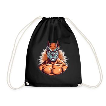 Lucha Libre Mexikanische Wrestling Maske Luchador - Turnbeutel - Schwarz - Vorne