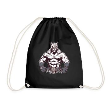 Lucha Libre Mexikanische Wrestling Maske Luchador - Turnbeutel - Schwarz - Vorne