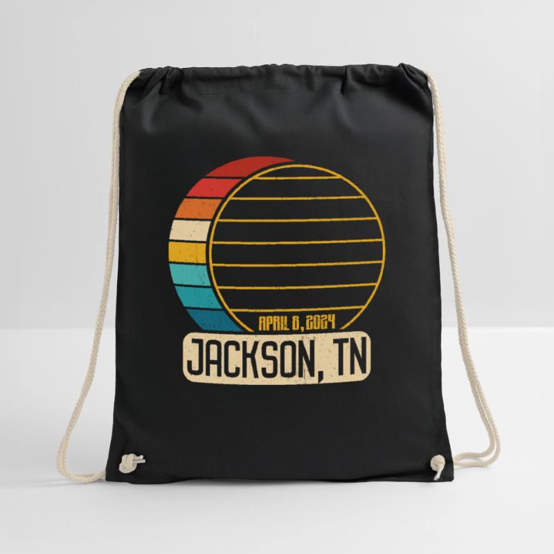 Total Solar Eclipse Tennessee Jackson EclipseJacks Drawstring Bag