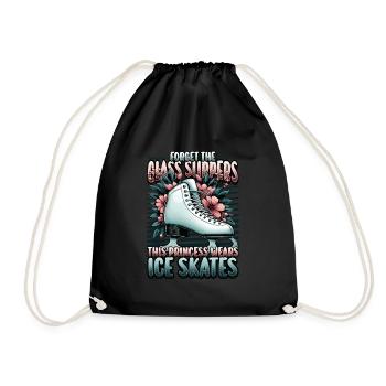 Patinage sur glace Patinage sur glace Patinage artistique - Sac de sport léger - noir - Devant