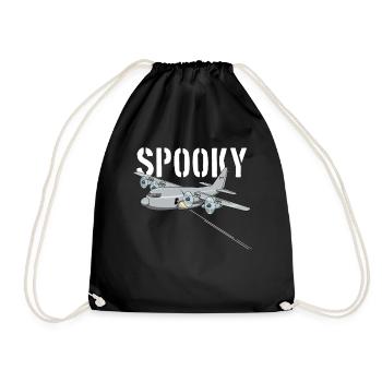 AC-130 Spooky Gunship Avion militaire Spooky - Sac de sport léger - noir - Devant