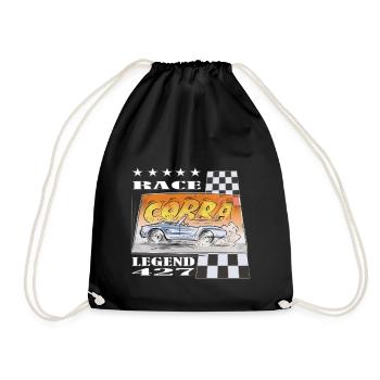 AC Cobra Comic Legend Gift - Drawstring Bag - black - Front
