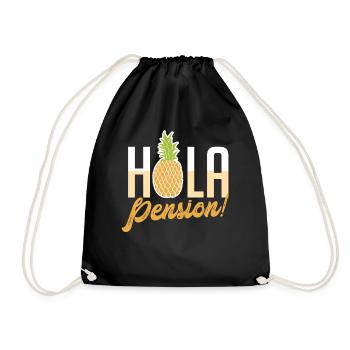 Pension retraite - Sac de sport léger - noir - Devant