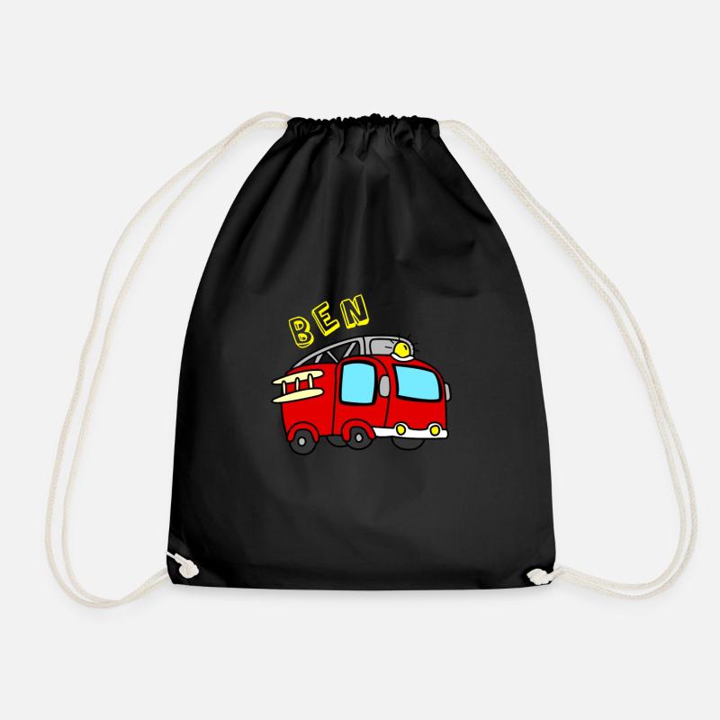 Pompiers - Sac de sport léger - noir