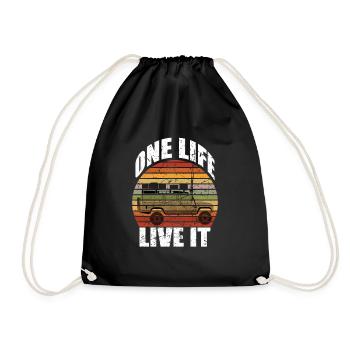 Defender Roof Tent Offroad 4x4 Travel Vehicle - Drawstring Bag - black - Front