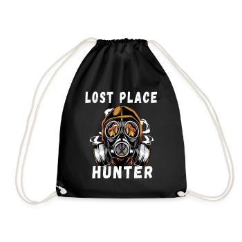 Caméra citation Lost Place Hunter Explorer cadeau - Sac de sport léger - noir - Devant