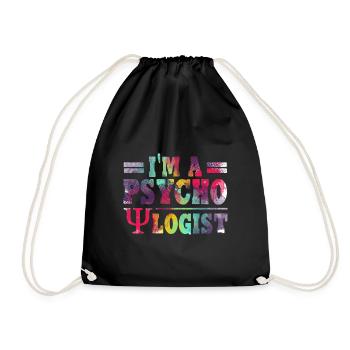 Psychologue Thérapeute Thérapie Psychologue Profession - Sac de sport léger - noir - Devant