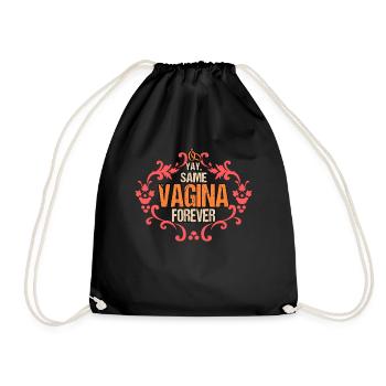Bachelor Party Groom Bride Bride Bachelor - Drawstring Bag - black - Front
