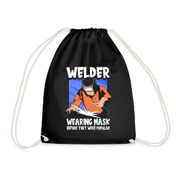 Soudeur Welder Schweißfachmann Drôle métier - Sac de sport léger - noir - Devant