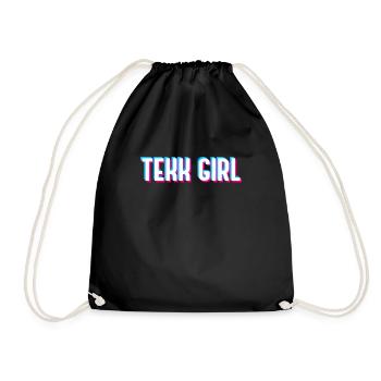 Tekk Girl Techno Femmes - Sac de sport léger - noir - Devant