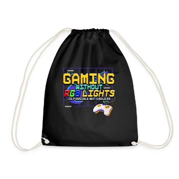Zocken Gaming - Sac de sport léger - noir - Devant