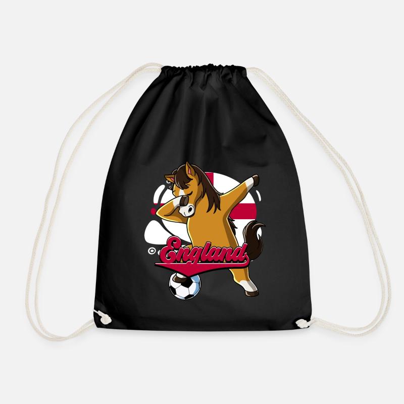 England Football - Drawstring Bag - black