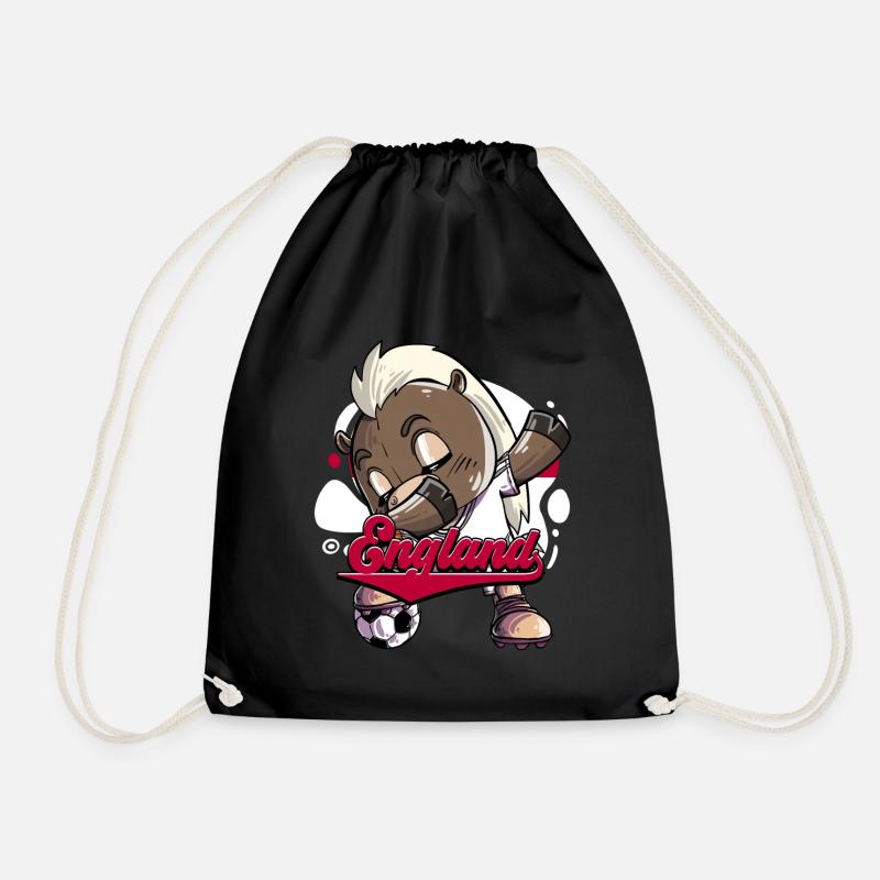 England Football - Drawstring Bag - black