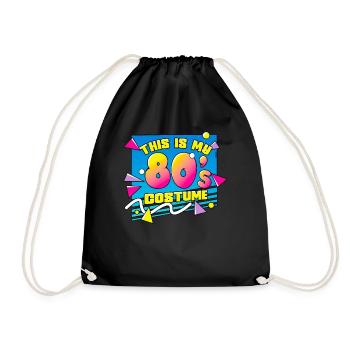 Années 80 C’est mon costume des années 80 - Sac de sport léger - noir - Devant