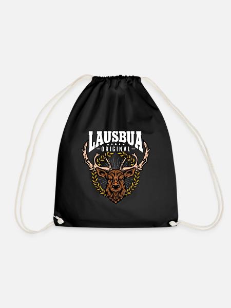 Lausbua - Turnbeutel - Schwarz