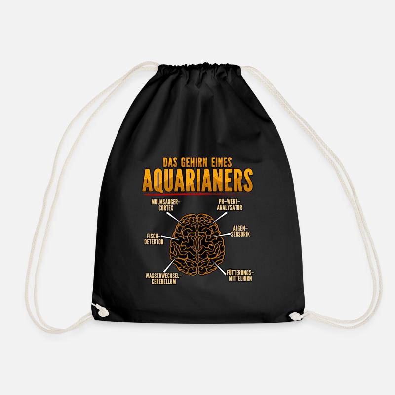 Aquarianer - Turnbeutel - Schwarz