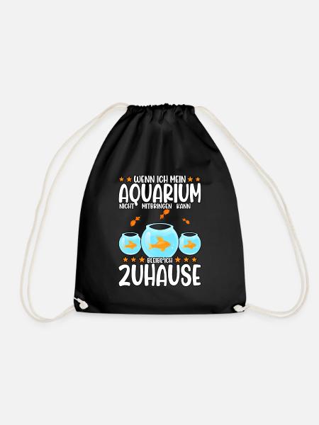 Aquarianer - Turnbeutel - Schwarz