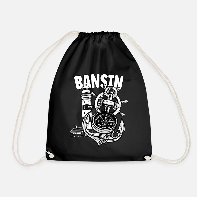 Bansin - Turnbeutel - Schwarz