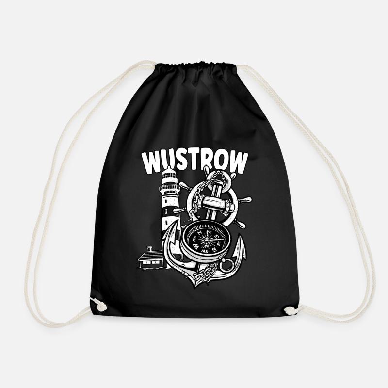 Wustrow - Turnbeutel - Schwarz