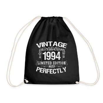 1994 Limited Edition | Vintage 1994 aged perfectly - Sac de sport léger - noir - Devant