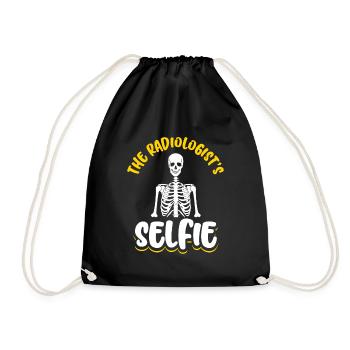 The Radiologist’s Selfie - Turnbeutel - Schwarz - Vorne